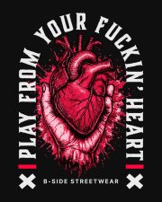 Heart Unleashed Black T-Shirt - Image 7