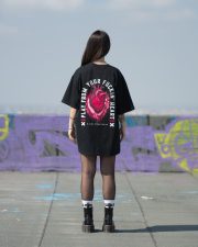 Heart Unleashed Black T-Shirt