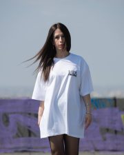 No Gods White T-Shirt - Image 3