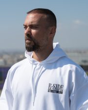 No Gods White Hoodie - Image 3