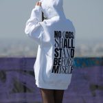 No Gods White Hoodie
