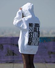No Gods White Hoodie