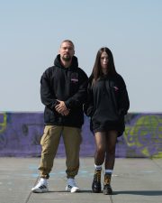 Heart Unleashed Black Hoodie - Image 3
