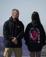 Heart Unleashed Black Hoodie - Image 2