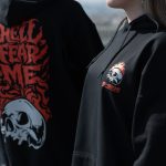 Hell Fear Me Black Hoodie