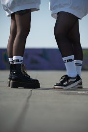 B Stripe Socks - Image 3